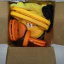 Car Dent Puller, Dent Remover Tool Kit, Dent Removal Kit with Suction Cup and Handle Lifter for Auto Body Small Dent Repair, Glass Mover, Screen, Object Moving (Yellow + Orange)