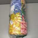 Kitchen Mats for Floor 2PCS Cushioned Anti Fatigue Kitchen Mats Waterproof Non Slip Kitchen Mat Rug Set Comfort Foam Standing Mat for Sink, Laundry, Office,17.3" x 28" + 17.3" x 47", Colorful