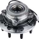 Autoround 515063 4WD Front Wheel Bearing and Hub Assembly Compatible with Dodge Ram 2500 3500 2000-2002, 8 Lug w/ABS