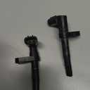 Set of 2 Rear ABS Wheel Speed Sensors Compatible with Lexus GS300, GS350, GS430, GS450H, GS460, is F, IS250, IS350, LS460, LS600H (Rear Driver & Passenger)