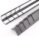 Black Self Adhesive Wall Corner Protector 10 Pcs PVC Corner Guards Edge Protector for Wall, Furniture Corner, Door Easy to Install for Baby