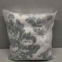 Gray Flowers 4 Layers of Gauze Blanket, Extra Large Boho Lightweight Breathable Bed Blankets Colorful Muslin Throw Blanket for All Seasons, Queen Size