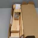 Forbena Natural Wood Nursery Bookshelves for Wall, 24 Inches Long Floating Book Shelves, Wall Mounted Bookcase for Baby Teen Girl Boy Kids Room Bedroom, Playroom Organizer, Bathroom Decor (4-Pack) (23.6 Inch)