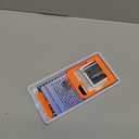 Ferilinso Privacy Screen Protector for Samsung Galaxy Z Flip 6 / Z Flip 7 FE, Inside AntiSpy Film With 2 Pack Back Tempered Glass + Camera Lens Protector Accessories