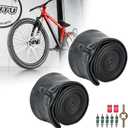 RUTU 26 Inch Bike Tube Fit for 26x1.0/1.50/1.75/2.50/3.0/3.5/4.0 Bike Tube with Installation Accessorie 26 Inch Bike Tire Tubes
