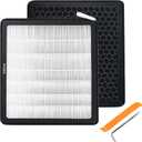 (Upgrade) Compatible with Tesla Model X Model S HEPA Cabin Air Filter 2022 2023 2024 2025 2026 with Activated Carbon, Cabin Air Filter Replacement Accessory - Includes Tools & Installation Guide