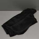 Smiry Rectangle Picnic Table Cloth, Waterproof Elastic Fitted Tablecloths for 8 Foot Tables, Washable Polyester Table Cover for Camping, Indoor and Outdoor (Black, 30"x96")