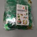 2 x 163Pcs St. Patrick's Day Accessories Party Favor Set, Tattoo Stickers, Necklaces, Bracelets, Shamrock Glasses, lucky Coins for Irish Party Supplies