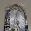 16'' Faucet Hose Connector, 3/8" Comp x 1/2" FIP Braided Stainless Steel Faucet Water Supply Lines for Bathroom Kitchen Sink Faucet, 2 Pcs