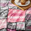 Human Resources Gifts, HR Blanket, HR Gifts for Women Men, Human Resources Professional Day Gifts for Coworkers Retirement Gift, Soft Throw Blanket