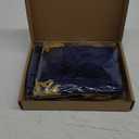 Sieral 50 Pcs Thank You Satin Gift Bags with Drawstring Jewelry Candy Bags for Wedding Bridal Shower Gift Wrap Bags for Birthday Party Anniversary Favor(Navy Blue,4 x 6 Inch) (50 Count (Pack of 1))