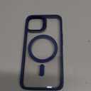 ESR for iPhone 14 Case/iPhone 13 Case, Compatible with MagSafe, Shockproof Military-Grade Protection, Magnetic Phone Case for iPhone 14/13, Classic Series (HaloLock), Clear Blue