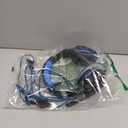 BENGOO G9000 Stereo Gaming Headset for PS4 PC Xbox One PS5 Controller, Noise Cancelling Over Ear Headphones with Mic, LED Light, 7.1 Surround Sound, Soft Memory Earmuffs for Nintendo Xbox Series X|S (Blue)