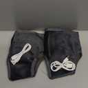 2Pcs Ankle Massager for Pain Relief, Ankle Heating Pads with Massage - 3 Levels Heat & Vibration Adjustable, Auto Shut-Off, Cord-Free Use for Daily Used