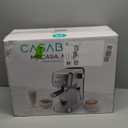 CASABREWS 3700 Essential Espresso Machine 20 Bar, Stainless Steel Cappuccino & Latte Machine with Steam Frother for Home, 43.9oz Water Tank, Coffee Gift for Women & Men, Silver