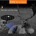 GardePro A3S Trail Camera (Non-Cellular, Non-WiFi), Enhanced Low-Light Performance, 64MP Photo & 1296P HD Video, 0.1s Trigger, 100ft No-Glow Night Vision, Motion Activated Wildlife Camera