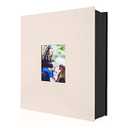 Ywlake Photo Album 4x6 400 Pockets, Linen Photo Albums Holds 400 Vertical Pictures Only Beige