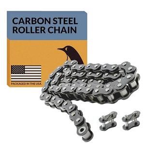 Connecting Links - Carbon Steel Chains for Bycicles, Mini Bikes, Motorcycles, Go-Karts, Home and Industrial Machinery - 239 Links