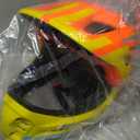ROCKBROS Kids Full Face Helmet Kids Bike Helmets Lightweight Toddler Mountain Bike Helmet Detachable for MTB BMX Skating Cycling Scooter Safety Bicycle Helmets for Youth Child Boys Girls Ages 3-16 (S(19.3-22inch), Orange Yellow)
