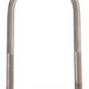 Hardware Essentials U-Bolt Round Saddle Stainless Steel (5/16" x 4-1/2" x 2") 5 Pack