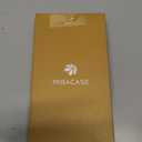 Miracase Magnetic for iPhone 17 Pro Case 6.3" [Compatible with MagSafe] Full-Body Phone Case with Built-in Glass Screen Protector & Camera Control, Drop Proof iPhone 17 Pro Cover, Clear Glitter