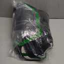 AbunHeri Black Bear Rug Faux Cowhide Rug Animal Print Area Rug Faux Sheepskin Fur Carpet Decor for Living Room 5.1x6.1 Feet