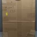 Bulletin Board, 36 x 24 Inches Felt Pin Board - Decorative Cork Alternative for Wall, 3' x 2' Foldable Picture Self-Adhesive Vision Prayer Board With 20 Pushpins - Beige Brown