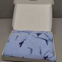 BubblePanda Rayon Made from Bamboo Baby Blanket for Boys Girls Neutral Soft Crib Blanket Toddler Quilt Comforter Newborn Nursery 30 x 40 Inch Shark