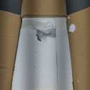 Small Tiffany Lamp Stained Glass Desk Lamp Vintage Tiffany Bedside Table Lamp for Home Living Room Bedroom Nightstand 8X15 Inch (White Crystal Pearl Bead)