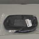 Tactical Molle Admin Pouch Utility Laser Cut EDC Tool Pouch Bag Horizontal Modular Pouches Include US Flag Patch and Keychain (Black)