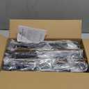 EDISHINE Low Voltage Pathway Lights Wired, 12V 2W 150LM 3000K LED Landscape Path Lights with Connectors, Waterproof Electric Outdoor Landscape Lighting for Walkway Yard Garden, CRI80 6 Pack