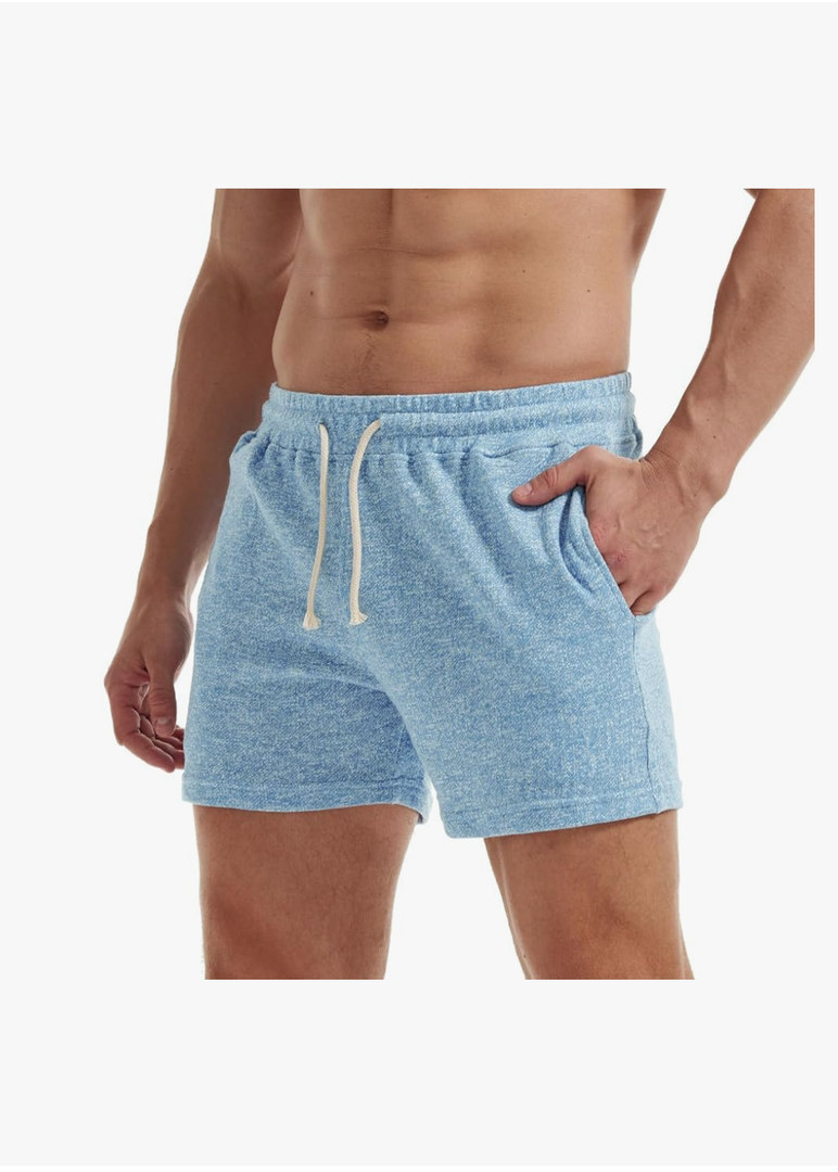 AIMPACT Mens Athletic Sweat Shorts 5.5" Elastic Waist Casual Pajama Short with Pocket Gym Workout Short Shorts for Men, XL