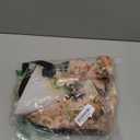 Watercolor Animals Laundry Hamper With Handles Foldable Oxford Cloth Animal Bear Deer Tote Bag Funny Laundry Basket Clothes Toy Storage Bucket Men Women 18.9" x 16.5" For Bathroom/Laundry/Bedroom