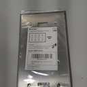 BESTTEN Aged Brass Metal Toggle Switch Cover, 4 Gang Zinc Alloy Antique Brass Light Switch Wall Plate, Corrosion Resistant