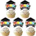 24Pcs Pre-K Graduation Cupcake Toppers, 2026 Pre Kindergarten Graduation Decorations for School Class Activity Grad Party (Pre-K)