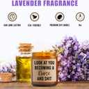 2 x Look at You Becoming A Nurse and Shit - Funny Nurse Candle - Nursing School Graduation Candle Gift - New Nurse Gift - Nurse Appreciation Gifts - Promotion Gifts for Women - Men - Coworker - Friends