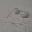 2 Pack Stanley Lid Replacement 40 oz, for Stanley Quencher H2.0 Cup Accessories, Spill-Proof Design, High-End Heat-Resistant Material (Milk White)