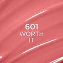 L'Oreal Paris Plump Ambition Hyaluron Lip Oil, 24 HR Lip Gloss with Hyaluronic Acid, Volumizing Formula with Glass-Like Shine, Worth It 601, 0.16 Fl Oz