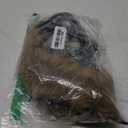 Fur Leather Belt Women Furry Belt Wide Chunky Waist Chain Belts Fashion Accessories for Dresses and Pants (Brown)