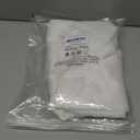 DONREN 144 Inches Long Window Scarf for Party - Luxury Soft Semi Sheer Scarf Valance for Wedding (1 Panel,White)