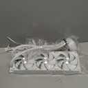 Iota L36 WH AIO CPU Liquid Cooler 360mm with Temp Digital Display,ARGB Aluminum Alloy Pump,Fluid Dynamic Bearing PWM Fans,TDP300W Water Cooling System for Intel LGA 115x/1200/1700/1851 & AMD AM4/AM5