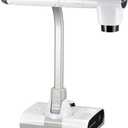Elmo 1379 Model TT-12W STEM-CAM Visual Presenter, Document Camera with 192x Zoom (12x Optical + 16x Digital), 1/2.3" CMOS Sensor, 3.4 Megapixel, 30 Fps, HDMI in & Out, RGB, USB, Ethernet, Wi-Fi