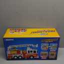 JOYIN Extra Large Toddler Fire Truck Toys for Boys with 33-inch Ladder, Lights & Sprinkler Pump, Big Emergency Vehicle, Kids Toys for Age 3, 4, 5, 6, 7, Christmas Birthday Gift for Grandkids