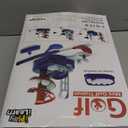 iPlay, iLearn Kids Blue Golf Toy Set W/Left & Right Club Head, Boy Outdoor Sport Toy Age 3-5, Toddler Indoor Golf Ball Game, Child Active Exercise Yard Play, Birthday Gifts for 4 6 7 8 Year Olds Girl