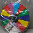 T-SIGN 18 Inch Heavy Duty Spinning Prize Wheel - 14 Slots Color Tabletop Roulette Wheel of Fortune - with Dry Erase Marker and Eraser Win The Fortune Spin Game for Carnival & Trade Show (Multicolor)