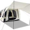 Car Tent for Camping 4-6 Person Universal SUV Van Tailgate Waterproof UPF 50 + Include Seperate Screen Tent