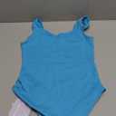 MANGOPOP Women's Tank Top Bodysuit Scoop Neck Sleeveless Body suit Sexy Backless Ribbed Tops, S