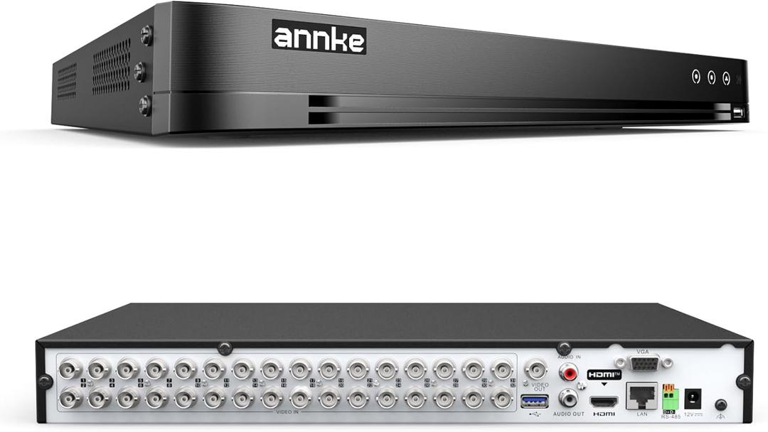 ANNKE 32CH 3K Lite Digital Video Recorder, Human/Vehicle Detection, NO HDD, 32CH-0TB, 
Memory Storage Capacity	20 TB