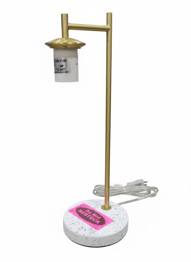 Stunning Mid Century Holtkotter Extendable 18”- 26” Table Lamp in Brushed Brass