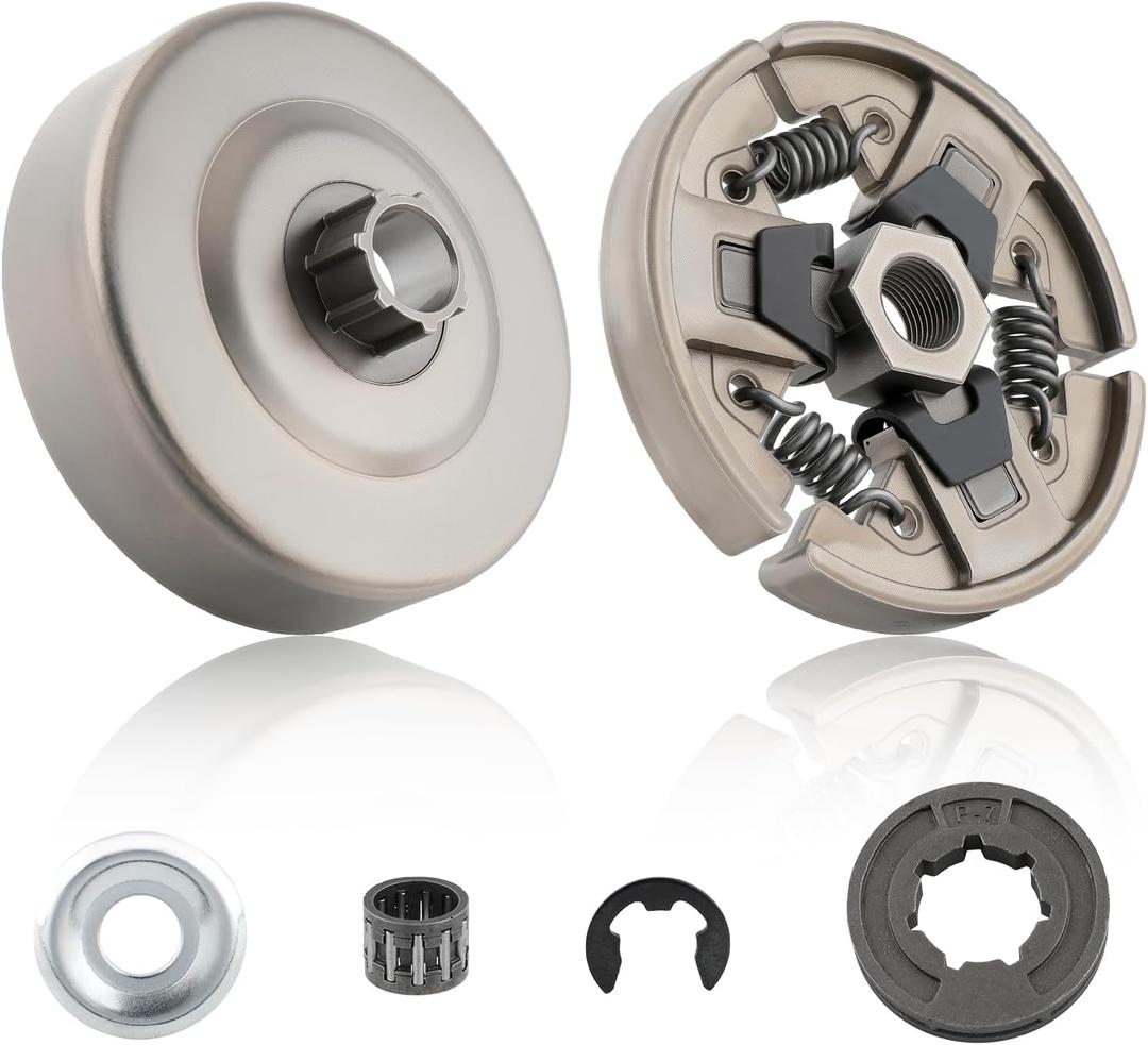 3/8" 7T Clutch Drum Sprocket Rim Bearing Kit For Stihl MS290 MS390 MS310 chainsaw part